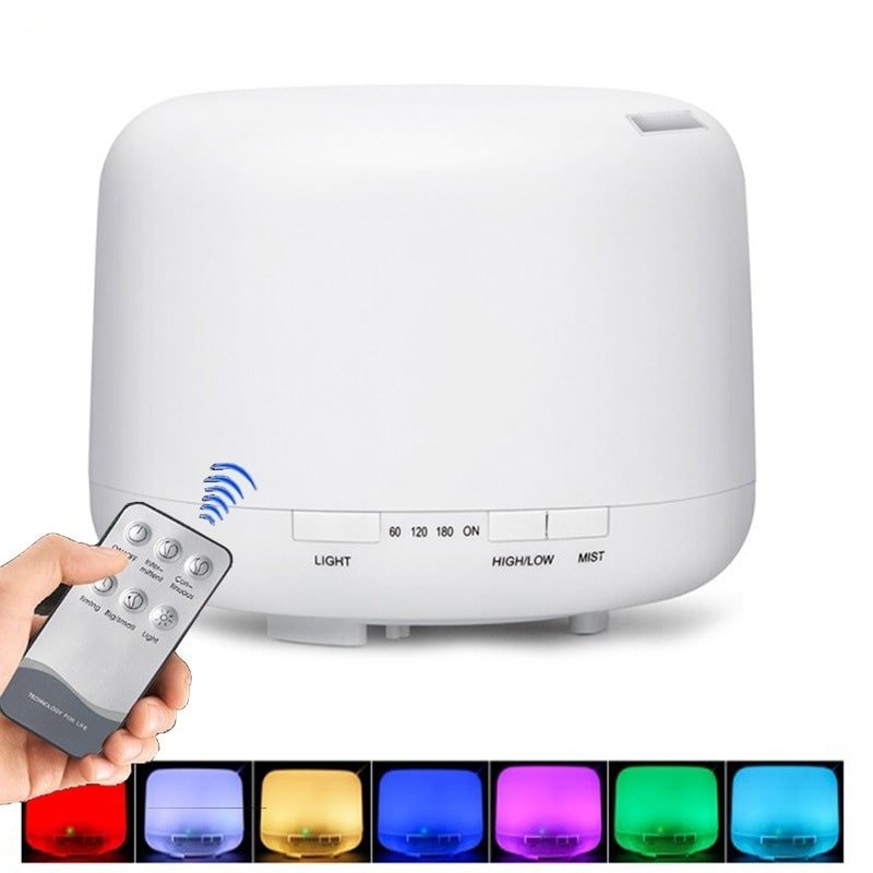 Color Changing Essential Oil Aromatherapy Diffuser With Remote - Soul Vibe Company DC - THE CEO