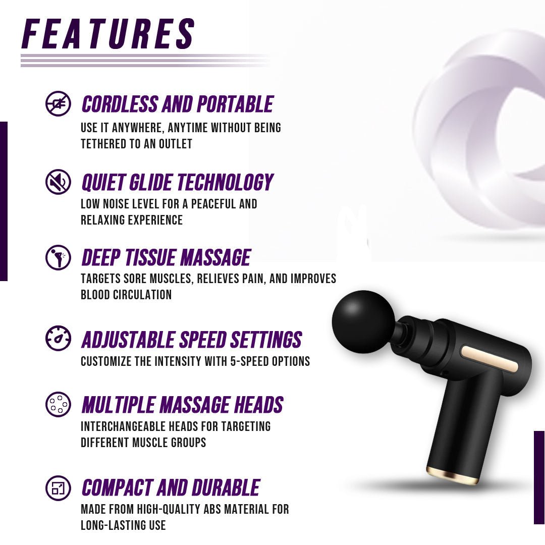 Muscle Massage Gun - Soul Vibe Company DC - eterus