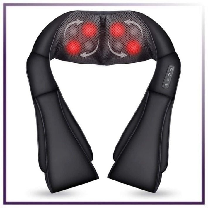 Neck and Shoulder Massager w/Heat - Soul Vibe Company DC - eterus